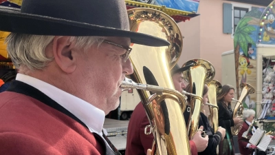 Am Sonntag dürfen sich die Besucherinnen und Besucher der Dombühler Kirchweih unter anderem auf ein Standkonzert der Blaskapelle Wildenholz freuen.  (Foto: Gemeinde Dombühl)