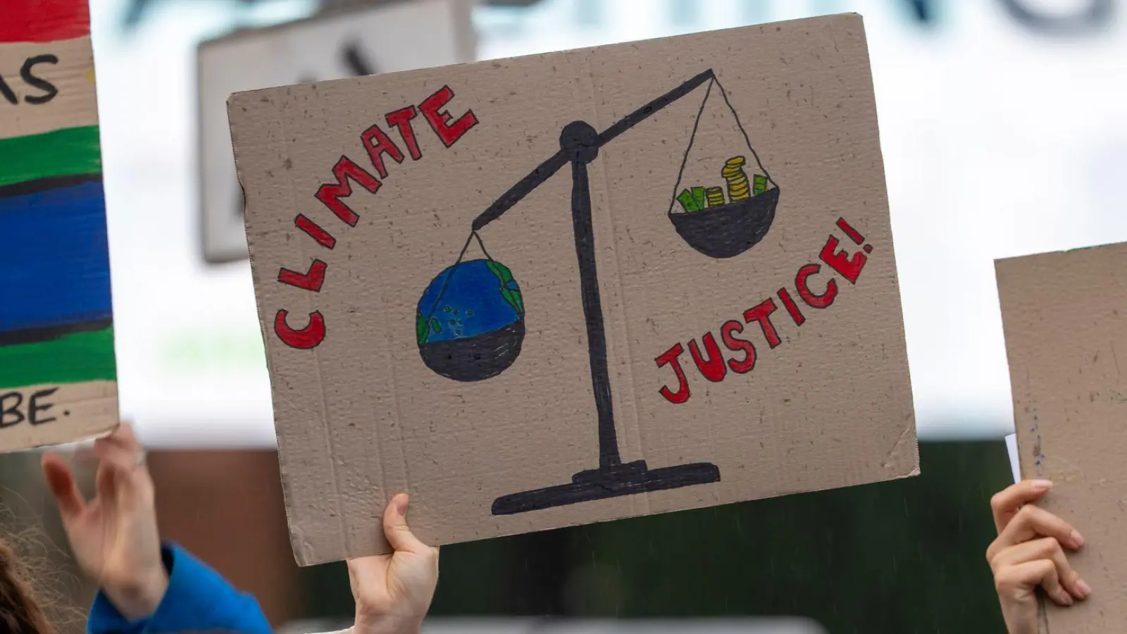 Umweltschützer fordern Klimaziele auch vor Gericht ein. (Symbolbild) (Foto: Peter Dejong/AP/dpa)