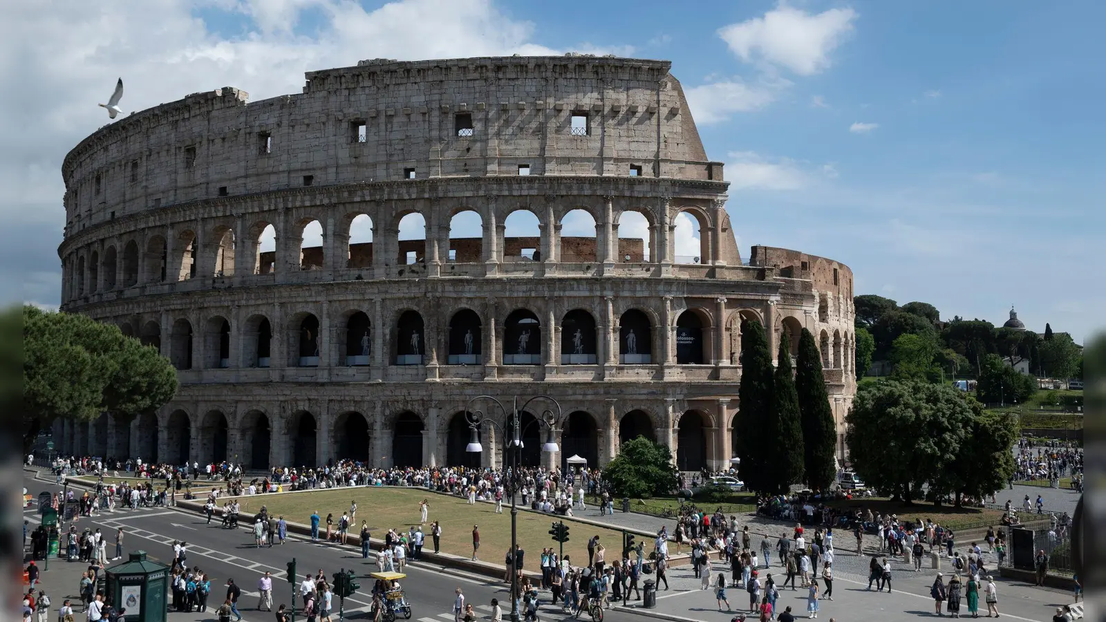 Im Kolosseum soll es künftig Pop-Konzerte geben. (Archivbild) (Foto: Marijan Murat/dpa)
