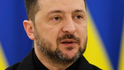 Der ukrainische Präsident Wolodymyr Selenskyj hat die stellvertretende Leiterin seines Präsidentenbüros entlassen. (Archivbild) (Foto: Mindaugas Kulbis/AP/dpa)