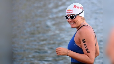  Rund 200 Kilometer will die gebürtige Marburgerin in vier Tagen von Frankfurt nach Köln schwimmen. (Foto: Jennifer Brückner/dpa)