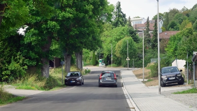 Die Baustelle in einem Abschnitt der Rügländer Straße in Ansbach ist Geschichte. (Foto: Jim Albright)