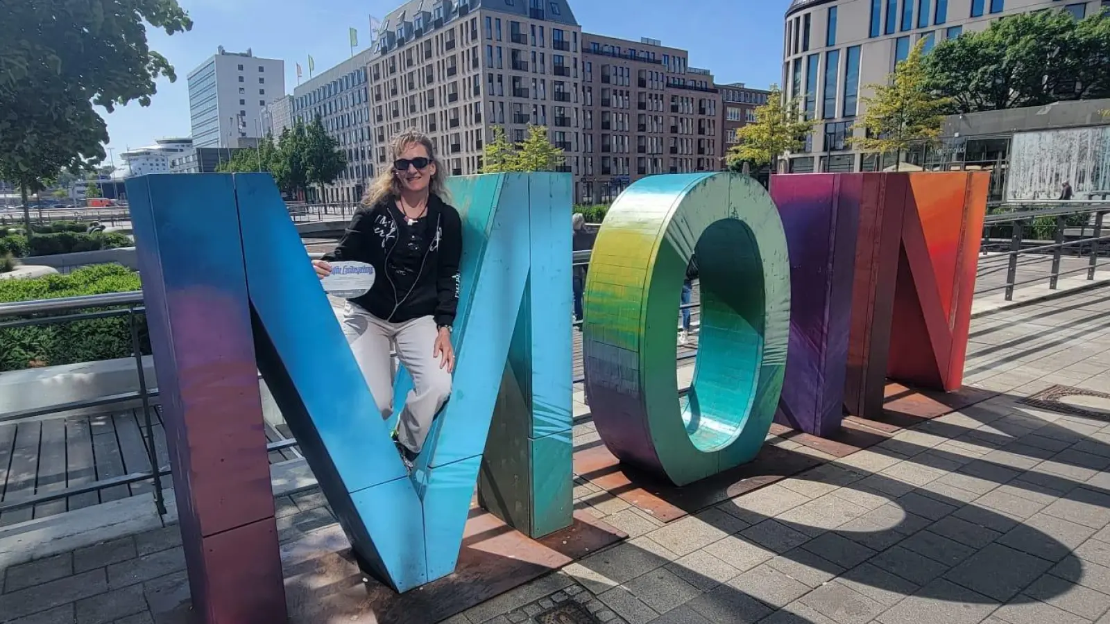  Beate Claus grüßt aus Kiel. (Foto: Beate Claus)