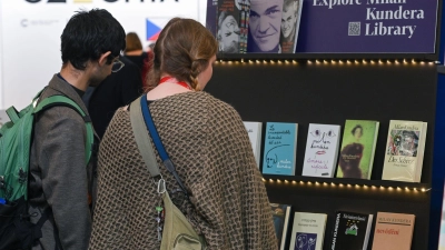 Gastland der Frankfurter Buchmesse: Tschechien. (Archivbild) (Foto: Arne Dedert/dpa)