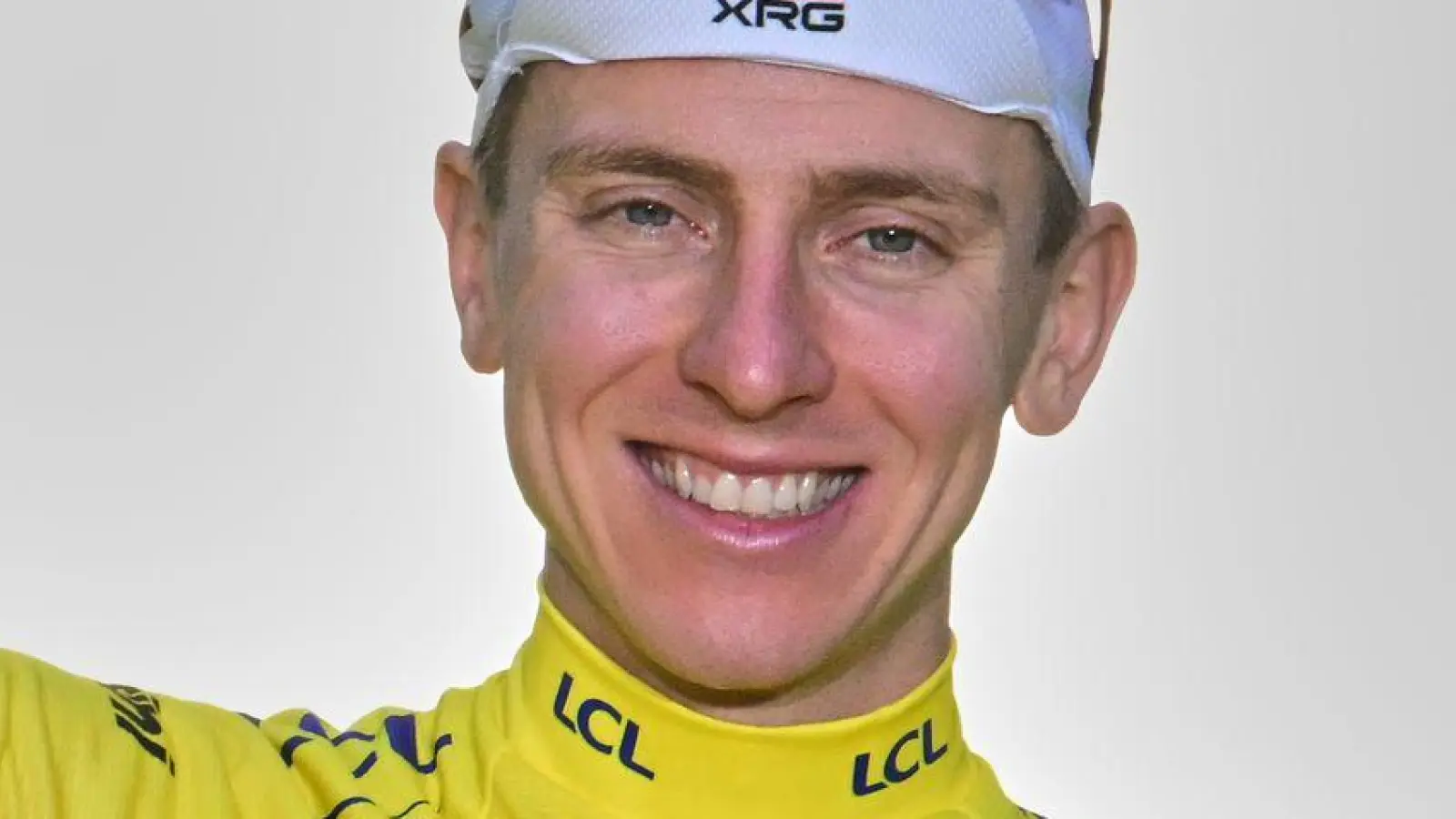 Tour-de-France-Sieger Tadej Pogacar nimmt die Vuelta in Angriff. (Archivbild) (Foto: Bernard Papon/Pool L’Equipe/AP/dpa)