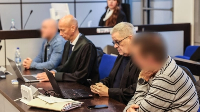 Anspannung kurz vor der Urteilsverkündung. (Foto: Oliver Berg/dpa)