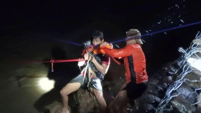 Der Super-Taifun hat zunächst auf den Philippinen gewütet. (Foto: Uncredited/Philippine Coast Guard/AP/dpa)