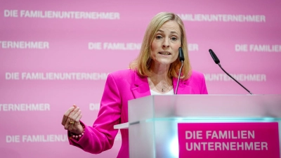 Marie-Christine Ostermann hat den Umgang des Wirtschaftsverbands Die Familienunternehmer mit der AfD korrigiert. (Archivbild) (Foto: Kay Nietfeld/dpa)