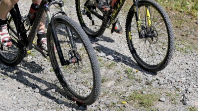 Beim Mountainbiken hat sich ein 43-Jähriger schwer verletzt. (Symbolbild) (Foto: Jan Woitas/dpa)