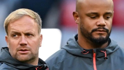 Der Chef (r) und sein Assistent.  (Foto: Sven Hoppe/dpa)