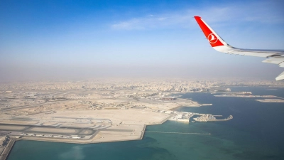 Zwischenstopp in Doha? Laut Auswärtigem Amt derzeit keine gute Idee.  (Foto: Christian Charisius/dpa/dpa-tmn)