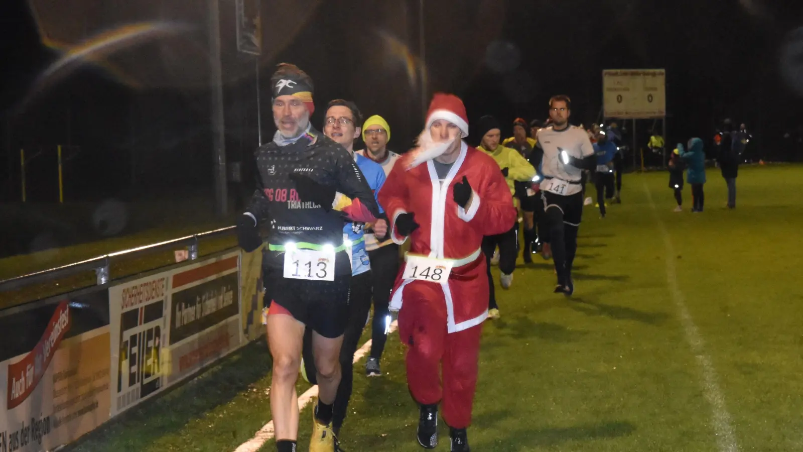 Nikolaus David Unger neben dem Rother Thomas Herrmann. (Foto: Jörg Behrendt)