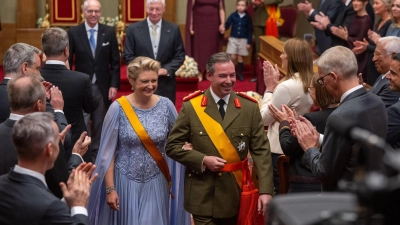 Eine der ersten Auslandreisen führt den neuen Großherzog von Luxemburg nach Berlin (Archivbild)  (Foto: Harald Tittel/dpa)