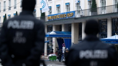 Für die Polizei bedeutet die Sicherheitskonferenz immer einen Großeinsatz. (Archivbild) (Foto: Sven Hoppe/dpa)