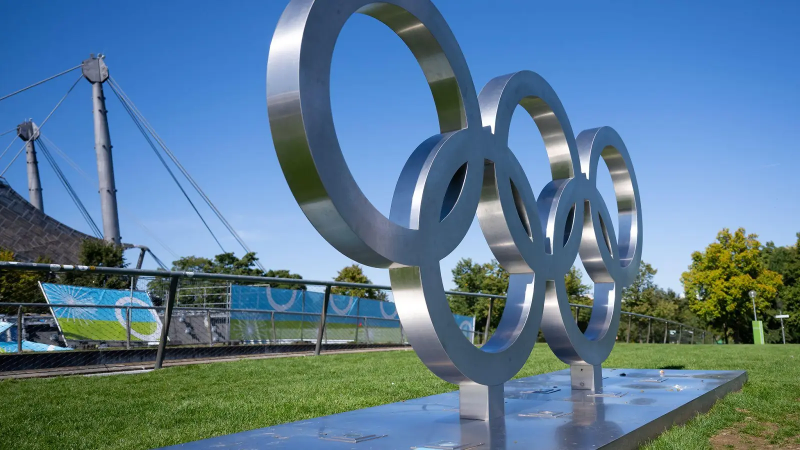 München wirbt auch mit seinem olympischen Erbe. (Archivbild) (Foto: Sven Hoppe/dpa)