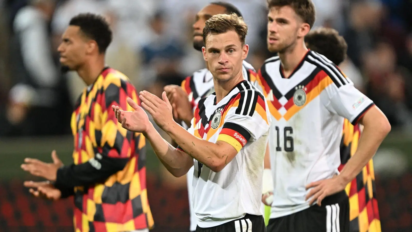 Joshua Kimmich war der Pechvogel bei der Niederlage gegen Griechenland.  (Foto: Federico Gambarini/dpa)