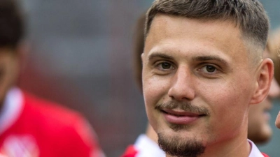 Erik Engelhardt schoss drei Tore gegen 1860. (Foto: Frank Hammerschmidt/dpa)