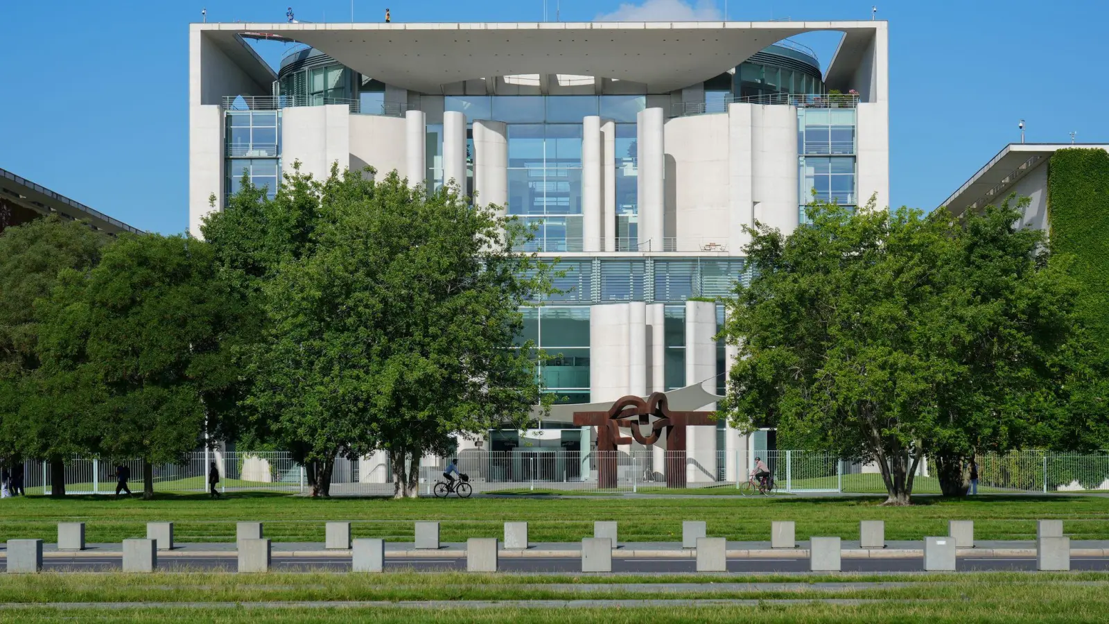 Das Kanzleramt ist federführend bei den Sitzungen des Nationalen Sicherheitsrats. (Archivbild) (Foto: Soeren Stache/dpa)