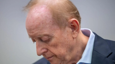 Erwartet sein Urteil: Star-Koch Alfons Schuhbeck. (Foto: Peter Kneffel/dpa)