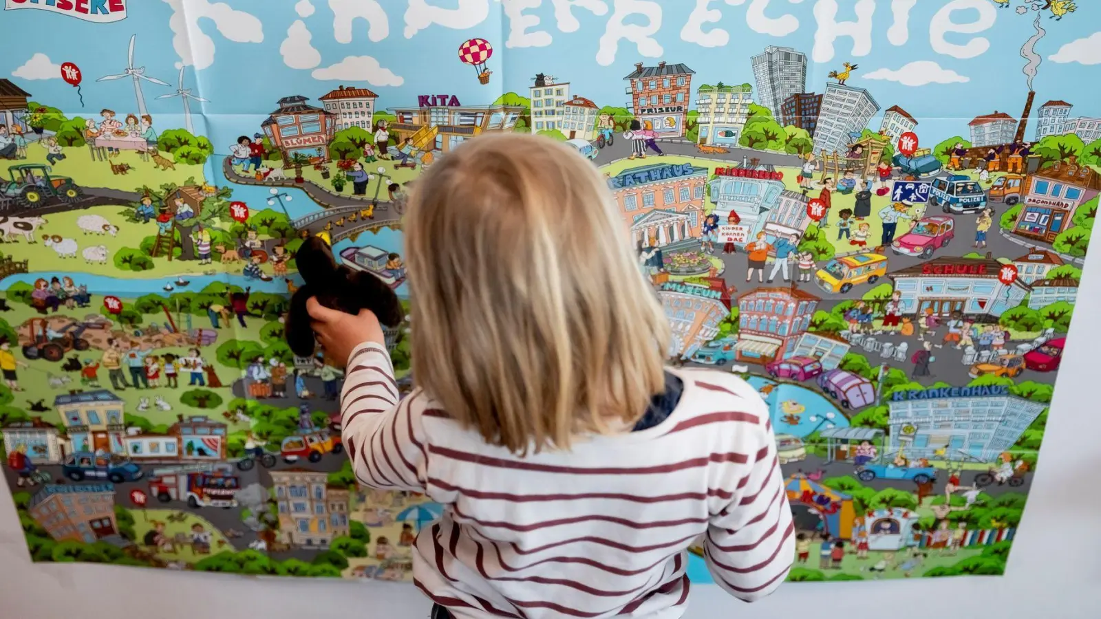Bei der Umsetzung von Kinderrechten in Bayern ist nach Ansicht des Deutschen Kinderhilfswerks noch Luft nach oben. (Symbolbild) (Foto: Christoph Soeder/dpa)