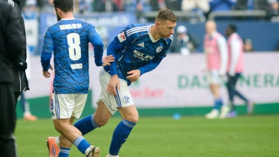 Edin Dzeko hatte entscheidenden Anteil am Schalker Punktgewinn. (Foto: Bernd Thissen/dpa)