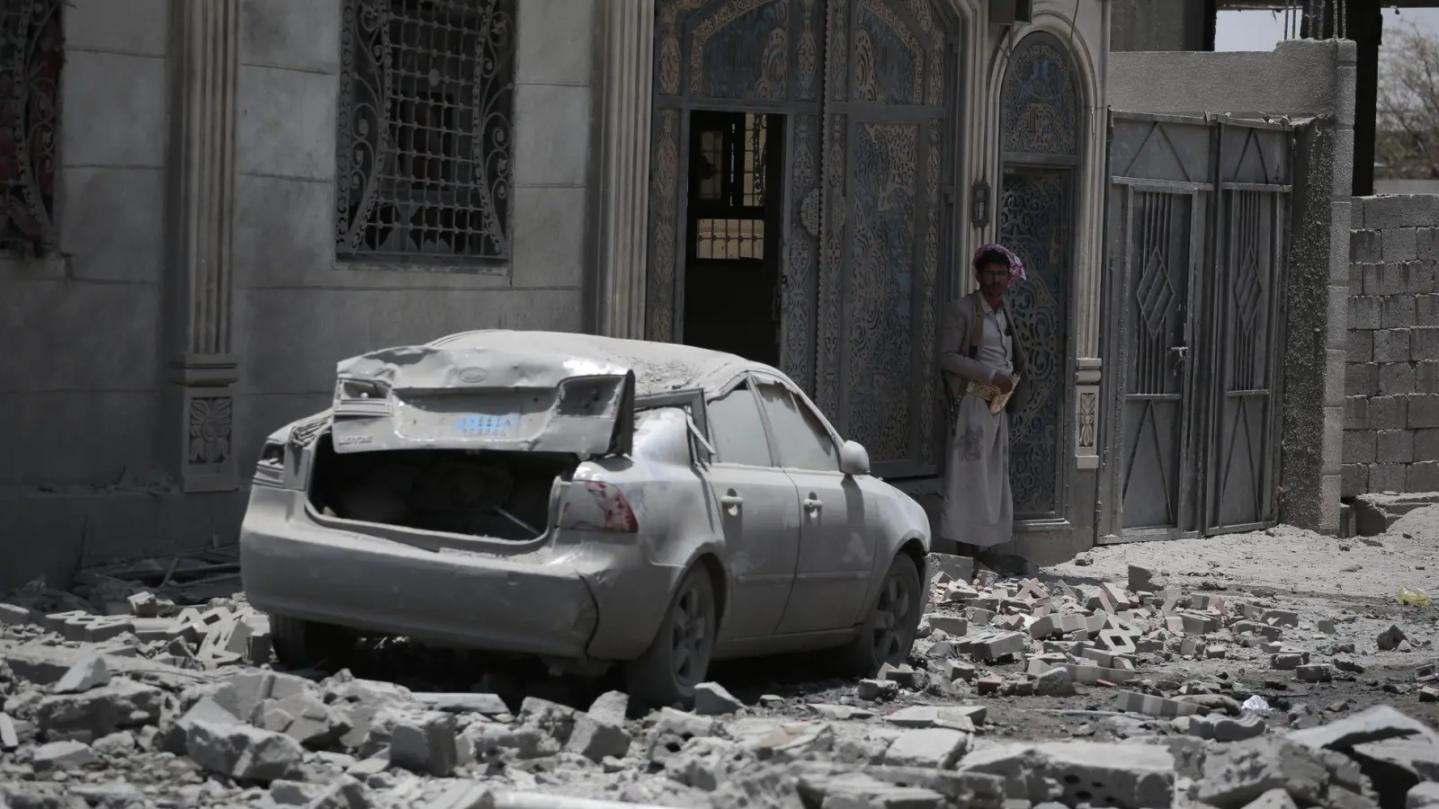 Israel greift im Jemen an. (Foto: Osamah Yahya/dpa)