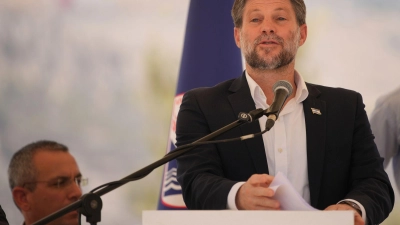 Der israelische Finanzminister Bezalel Smotrich. (Foto: Ohad Zwigenberg/AP/dpa)