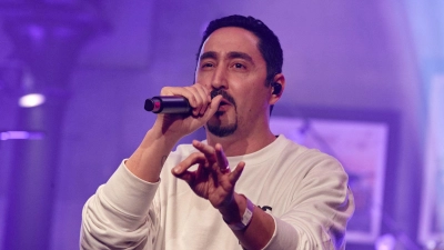Rapper Eko Fresh setzt sich in einem neuen Song mit der „Stadtbild“-Debatte auseinander (Archivbild). (Foto: Georg Wendt/dpa)