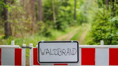 Die Waldbrandgefahr in Bayern steigt. (Archivbild) (Foto: Daniel Karmann/dpa)