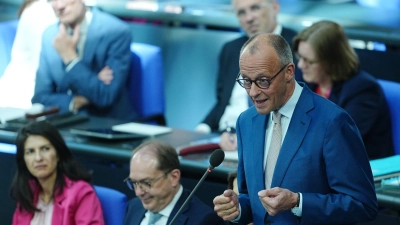 Merz hofft auf Klarheit zu Rentenreform bis Jahresende.  (Foto: Kay Nietfeld/dpa)