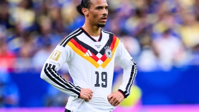 Leroy Sané sorgt auch bei der WM für Diskussionen.  (Foto: Tom Weller/dpa)