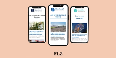 Die FLZ erweitert ihr Newsletter-Angebot. (Grafik: Miriam Theis)