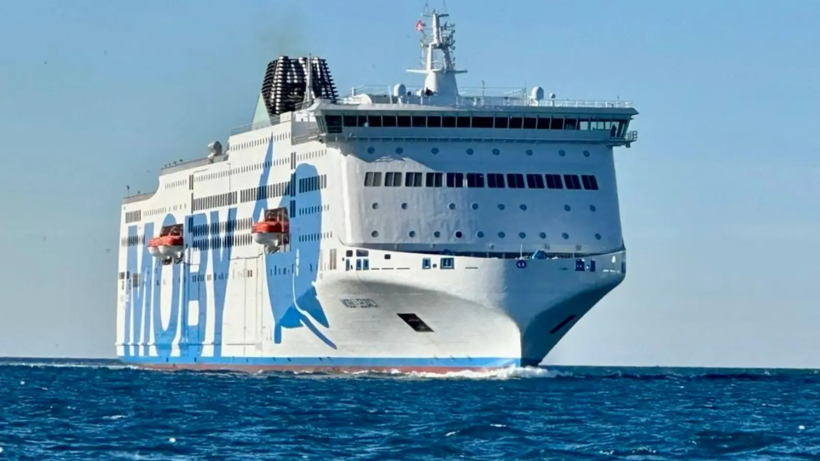 Moby Lines setzt ab dem 17. Februar die neue Fähre Moby Legacy zwischen Livorno und Olbia auf Sardinien ein. (Foto: ---/Moby Lines/dpa)