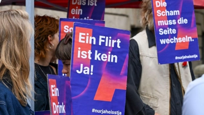 Sexuelle Handlungen sollten nach Vorstellungen von Bundesjustizministerin Hubig nur bei ausdrücklicher Zustimmung als einvernehmlich gelten - nach dem Prinzip „Nur Ja heißt Ja“. (Foto: Jens Kalaene/dpa)