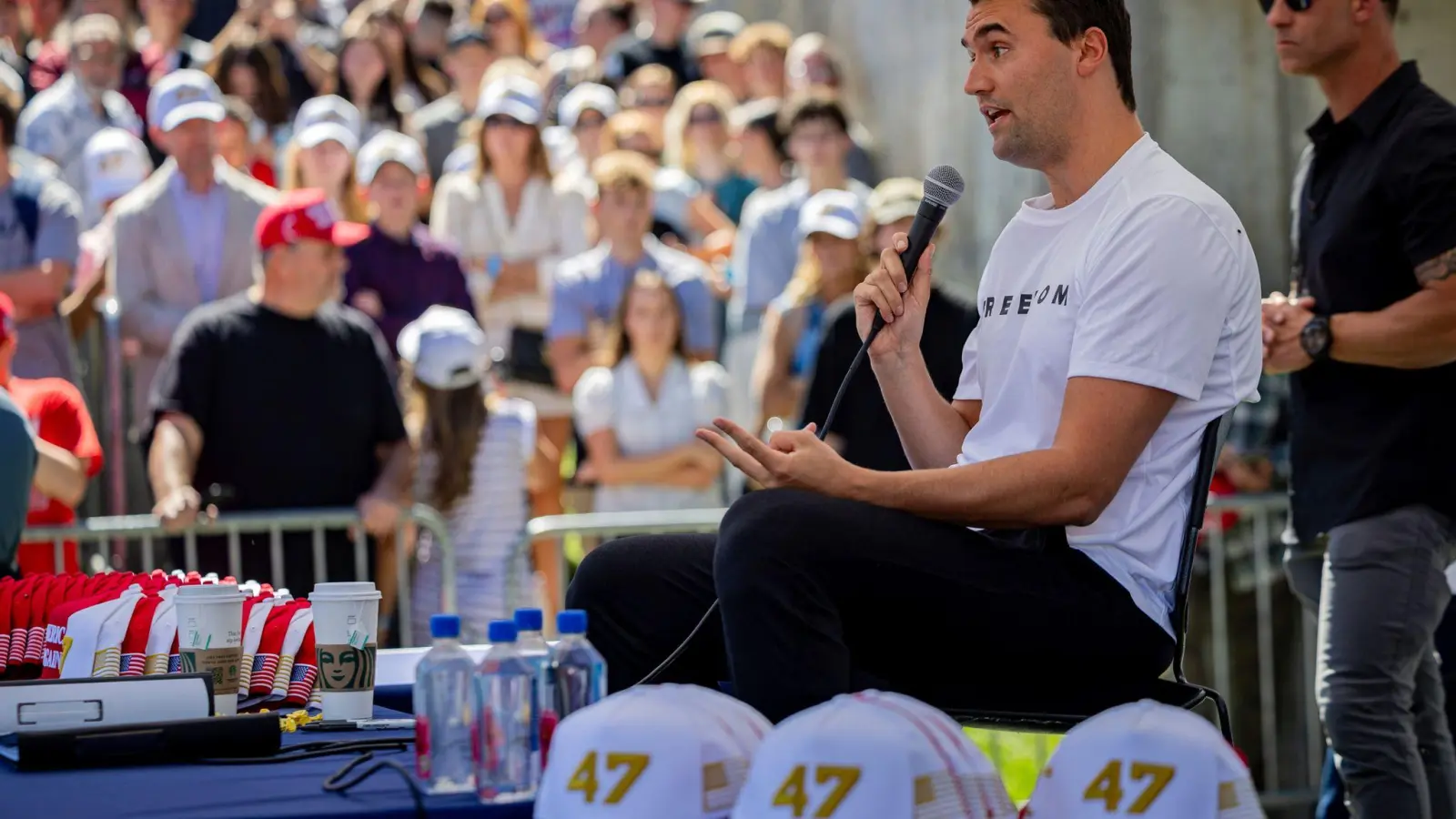 Das FBI gibt ein Update zum tödlichen Angriff auf Charlie Kirk. (Archivbild) (Foto: Tess Crowley/The Deseret News/AP/dpa)