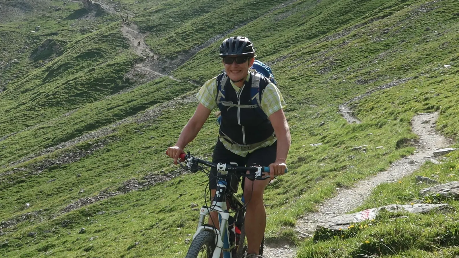 Ansbacher DAVler beim Alpen Cross in Österreich und Italien. (Foto: Roland Döllinger/Sylvia Pludra)