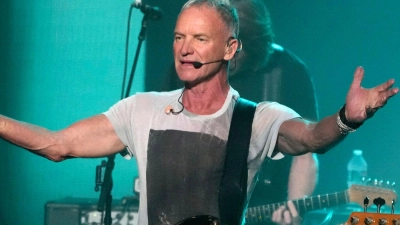 Rockstar Sting muss krankheitsbedingt Auftritte absagen. (Archivbild) (Foto: Chris Pizzello/Invision/AP/dpa)