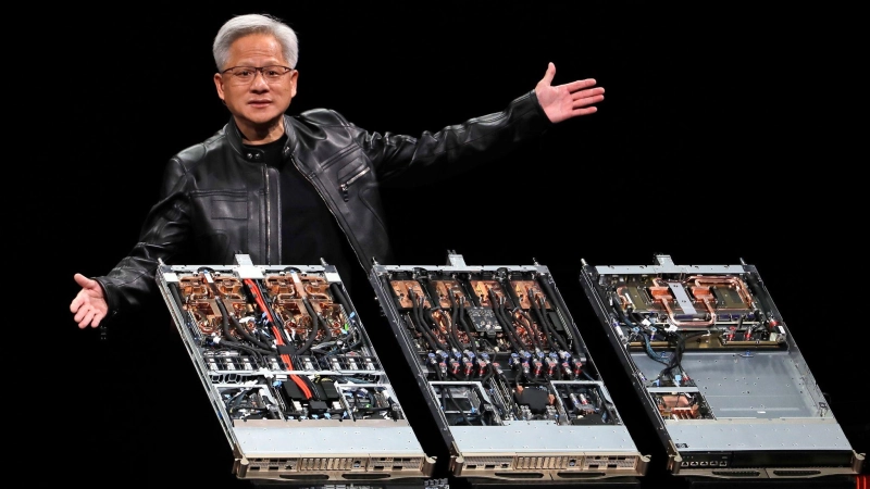 Nvidia verdient deutlich mehr. (Archivbild) (Foto: Chiang Ying-ying/AP/dpa)