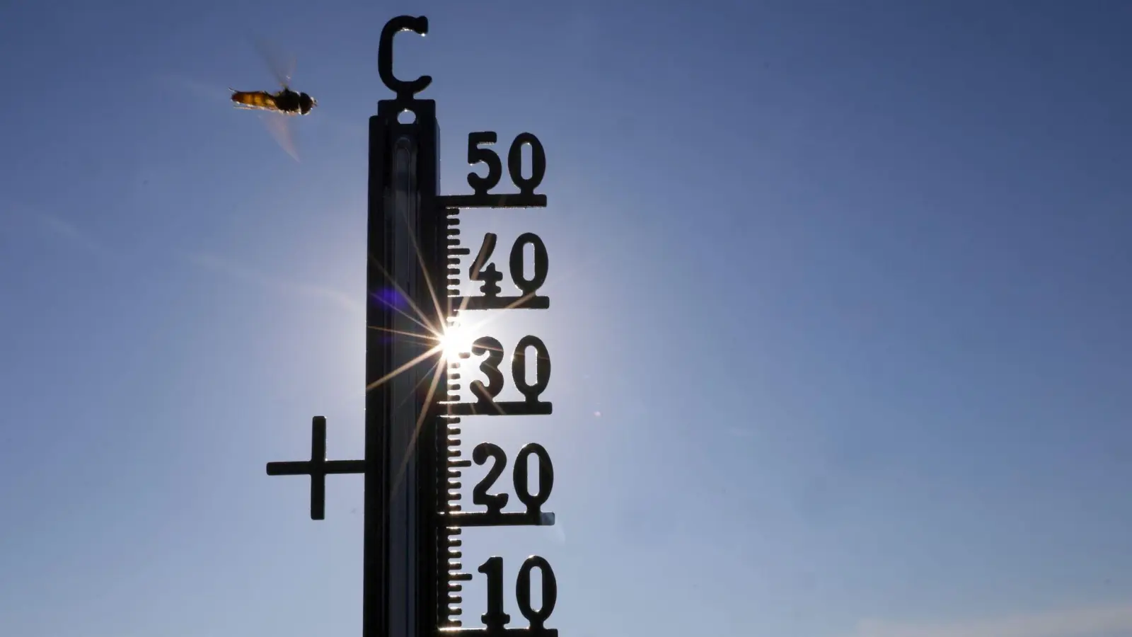 Hat die Hitze mit dem Klimawandel zu tun? Die meisten Menschen in Deutschland gehen davon aus. (Symbolbild) (Foto: Thomas Warnack/dpa)