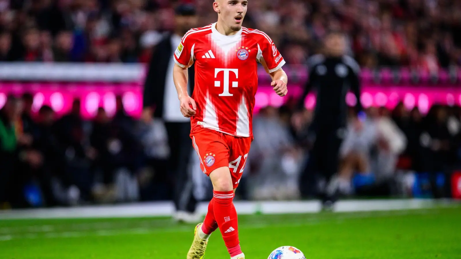 Lennart Karl wurde erstmals für die deutsche U21 nominiert. (Archivbild) (Foto: Tom Weller/dpa)