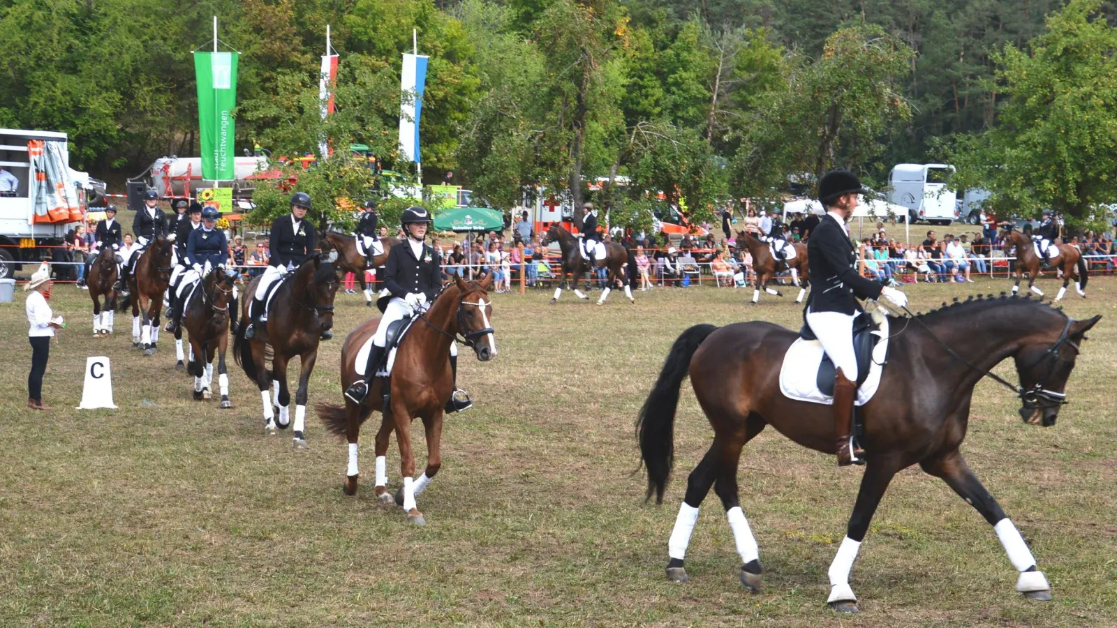 Das Charhoffest findet seit 2014 alle zwei Jahre – mit Ausnahme während der Pandemie&nbsp;– in Feuchtwangen statt. (Archivbild: Peter Tippl)