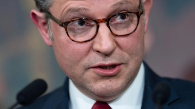 Hält die US-Entscheidung für Angriffe auf den Iran für richtig - der&nbsp;republikanische&nbsp;Sprecher des US-Repräsentantenhauses,&nbsp;Mike Johnson.  (Foto: J. Scott Applewhite/AP/dpa)