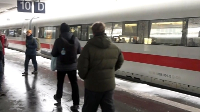 Heute dürfte es etwas Entspannung im Bahnverkehr geben. (Foto: -/dpa)
