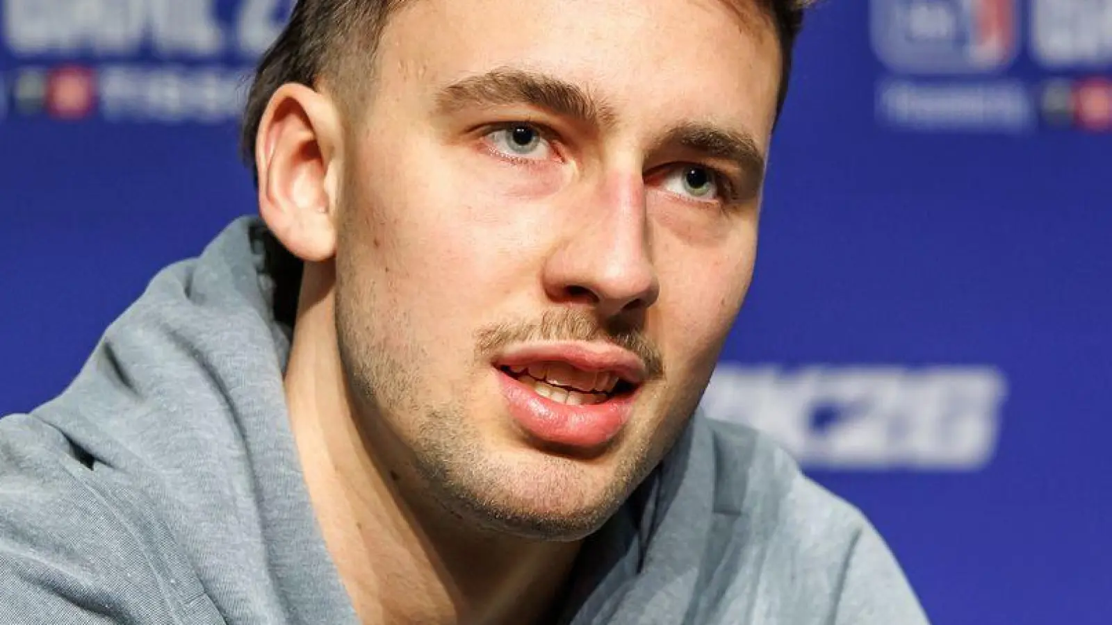 Will am Donnerstag in Berlin dabei sein: Basketball-Star Franz Wagner. (Foto: Andreas Gora/dpa)