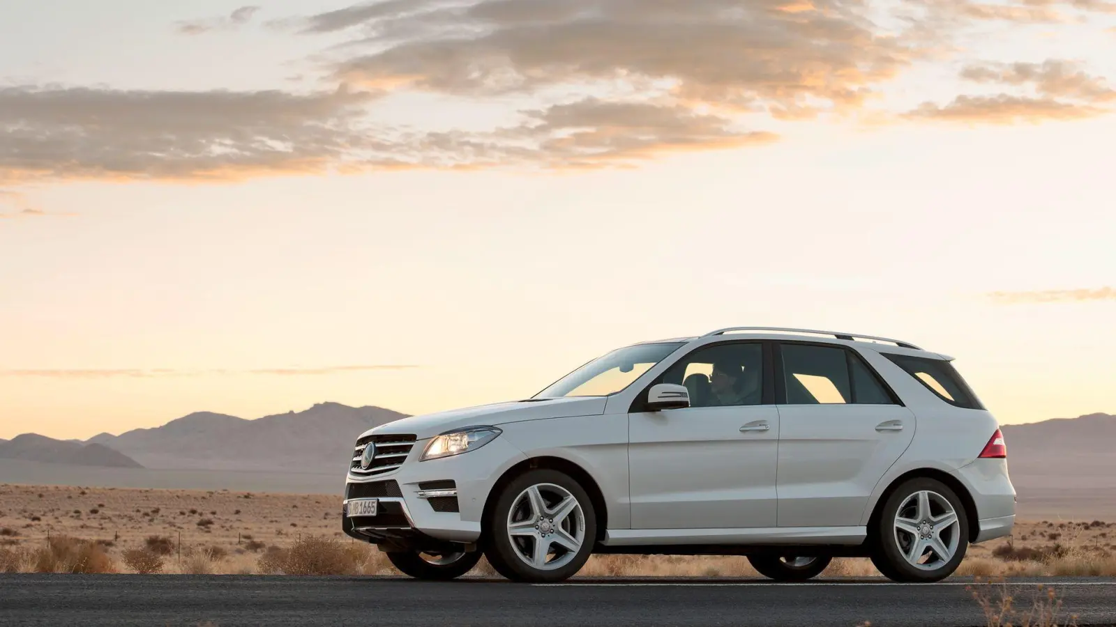 Weite Landschaft und Luxus auf vier Rädern: Der ML von Mercedes ist auch gebraucht nicht billig, aber gut? (Foto: Daimler AG/dpa-tmn)