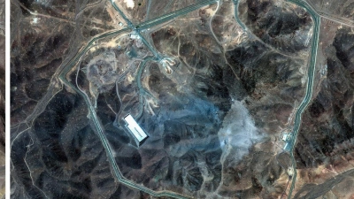Es gibt widersprüchliche Angaben dazu, wie weit das iranische Atomprogramm zurückgeworfen wurde. (Foto: Uncredited/Maxar Technologies via AP/dpa)