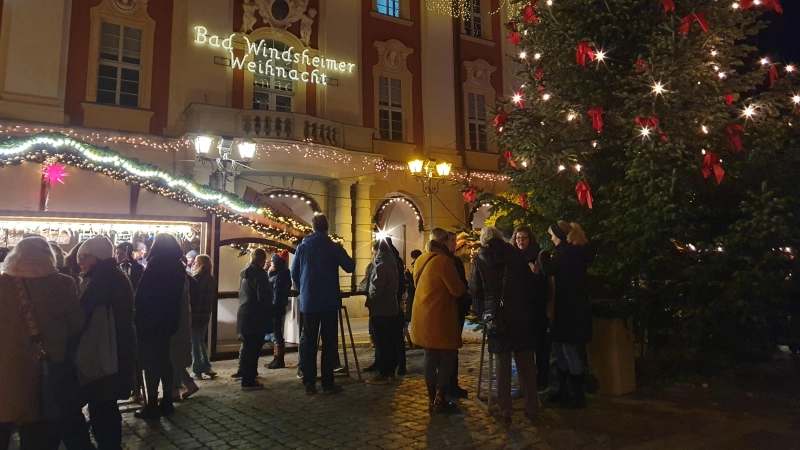 Die geplanten Veränderungen beim diesjährigen Weihnachtsmarkt in Bad Windsheim sorgen aktuell für Zündstoff. (Archivbild: Anna Franck)