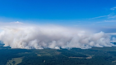 Eine Evakuierung wird es laut Stadt Monschau nicht geben.   (Foto: Christoph Reichwein/dpa)