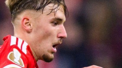 Von Lennart Karl wird mehr erwartet als in der vergangenen Saison. (Archivbild) (Foto: Tom Weller/dpa)