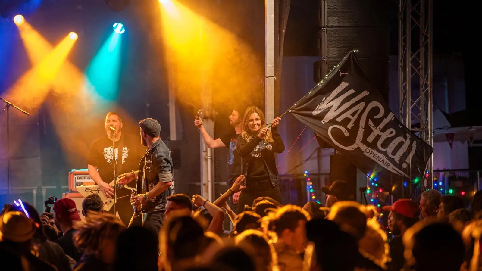 Jede Menge gute Stimmung und dazu passende Musik erwartet Freunde des Rocks und der härteren Gangart auf dem Wasted-OpenAir am Obernzenner See. (Archivbild: Mirko Fryska)